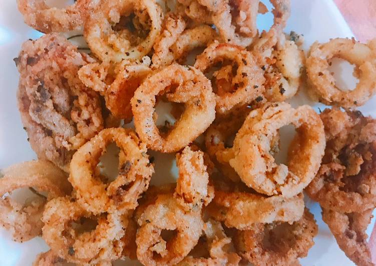 Frittura di calamari con salvia 🦑