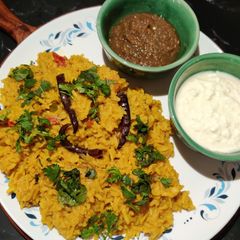 A picture of Brown Rice Khichdi.
