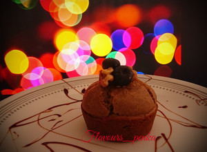 A picture of Bajra orange muffin.
