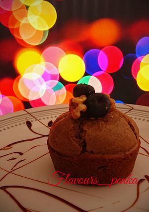 A picture of Bajra orange muffin.
