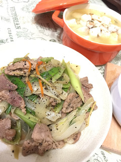 蒜苗炒豬肉 的食譜成品照片