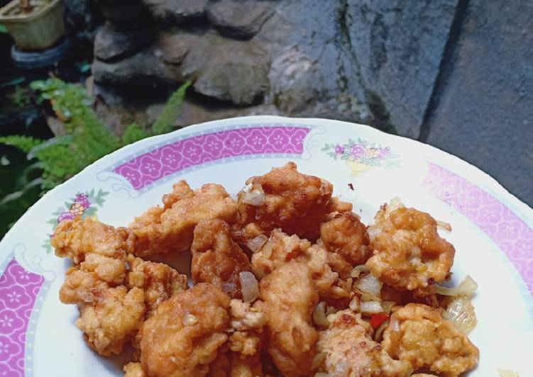 Cara Gampang Menyiapkan Ayam cabe garem, Enak Banget
