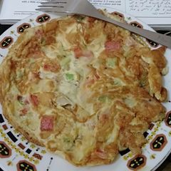 A picture of Vegetable Omlete.