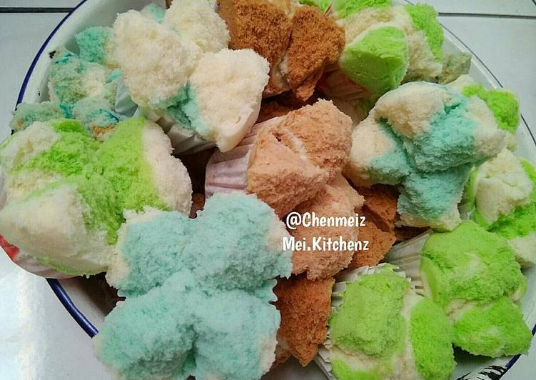 Bagaimana Membuat Bolu Mawar (Rainbow) Anti Gagal