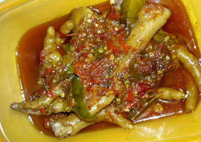 Resep Ceker Lapindo Oleh Ayu Ningrum Cookpad