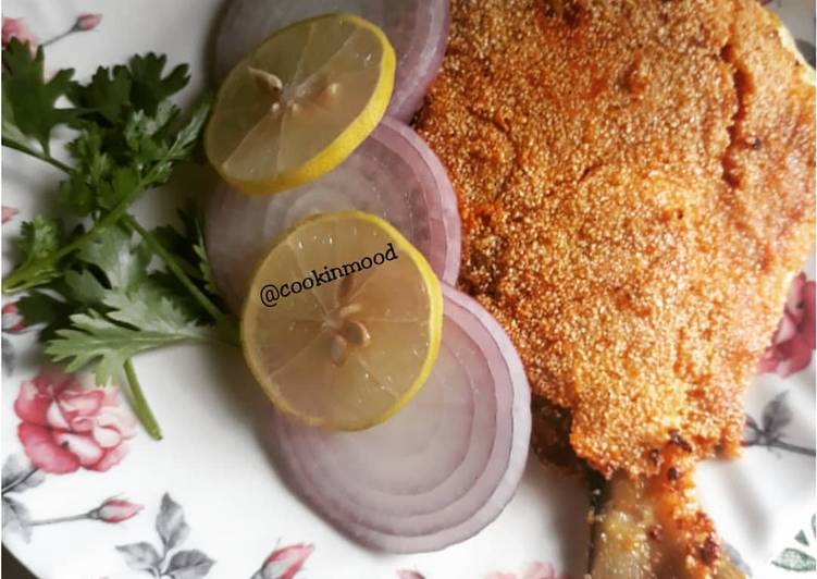 Recipe of Super Quick Homemade Pomfret Pan Fry