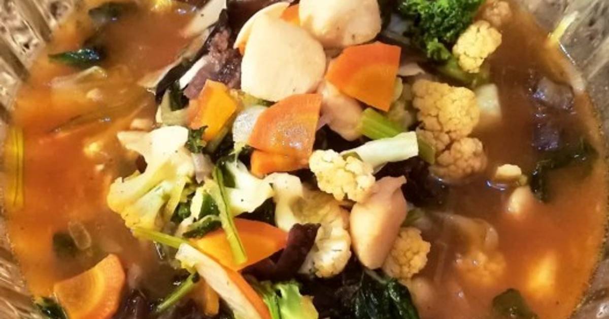Resep 🍲 Capjay kuah scallop oleh Deassy Ratna - Cookpad