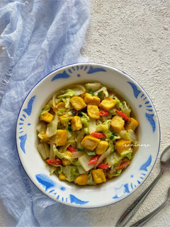 Foto resep Tumis Sawi Putih Tahu