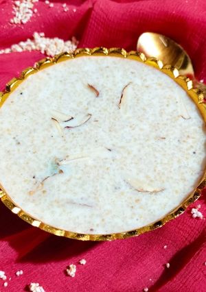 A picture of Amarnath kheer.