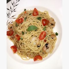 A picture of Spaghetti gamberi.
