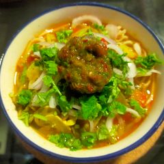 A picture of Veg. Thukpa.