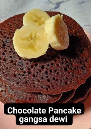 Foto resep Double Chocolate Pancake