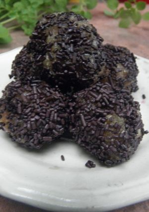 Una foto de Bombones de galletitas Oreo