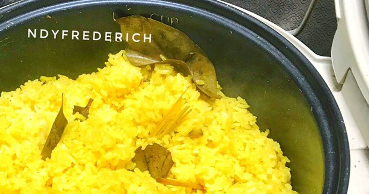 Resep Nasi Kuning (pakai Rice Cooker) Oleh Ndy Frederich - Cookpad