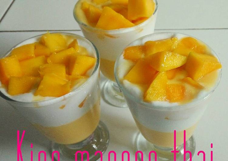 Resep King manggo Thai, Bikin Ngiler