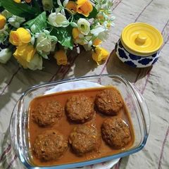 A picture of Soya Kofta curry.