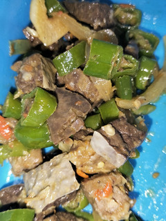 Foto resep Oseng paru sapi