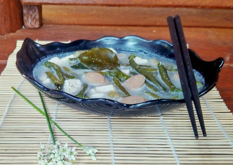 Cara meracik Sayur Lodeh Kacang Panjang yang Enak