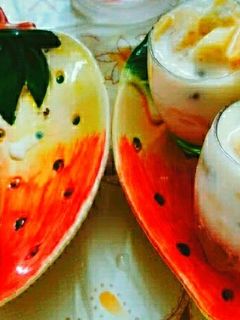 फ्रूट क्रीम (Fruit cream recipe in Hindi) रेसिपी मुख्य फोटो