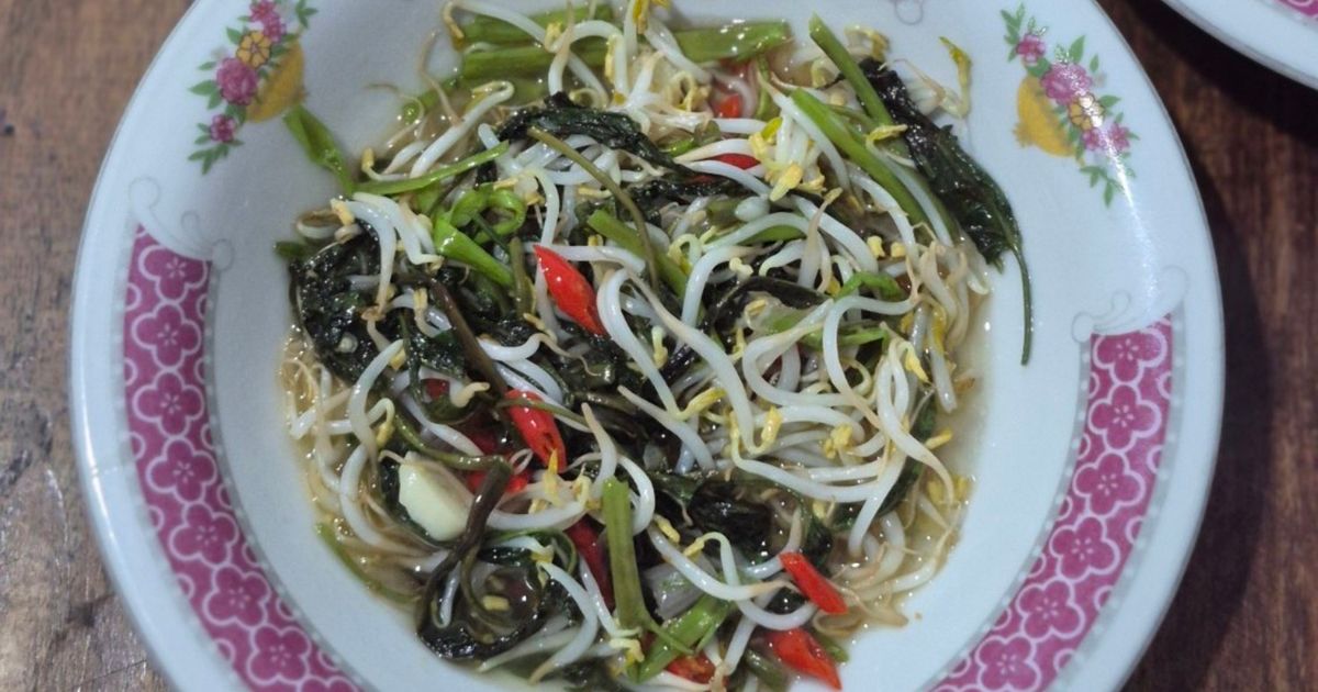 Tumis Kangkung Tauge