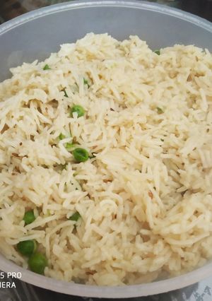 A picture of Peas Pulao.