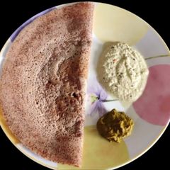 A picture of Whole ragi dosa.