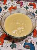 Budino al cioccolato bianco