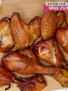 煙燻雞翅、雞腿 - 只需要幾樣簡單的食材 的食譜成品照片