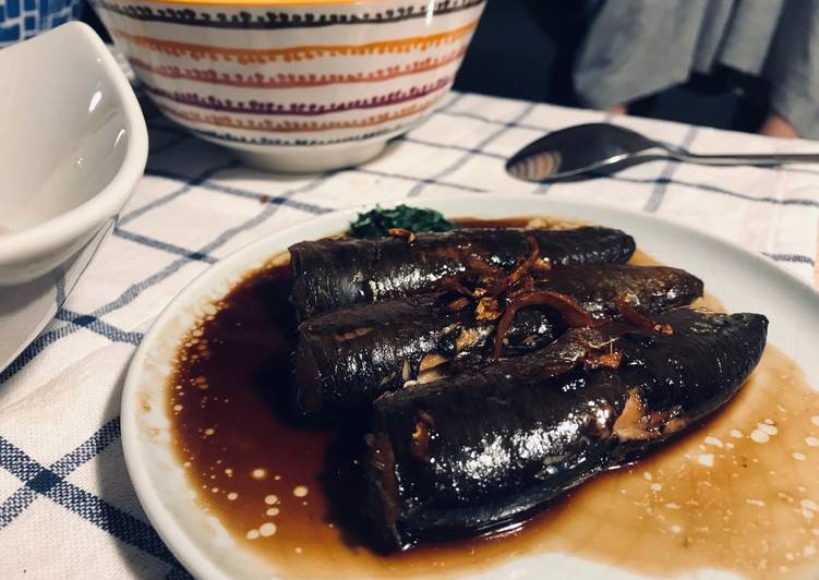 Simple Way to Prepare Any-night-of-the-week Ginger-simmered Sardines 🐟
