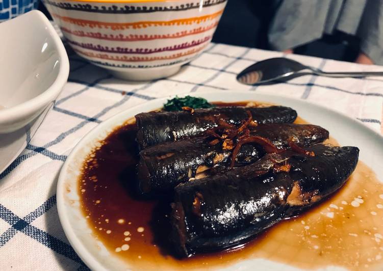 Ginger-simmered Sardines 🐟