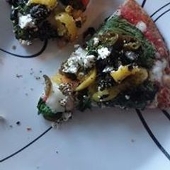 A picture of Healthier Pizza.