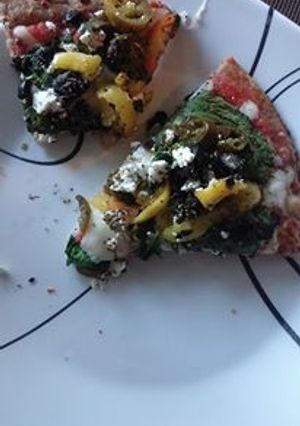 A picture of Healthier Pizza.