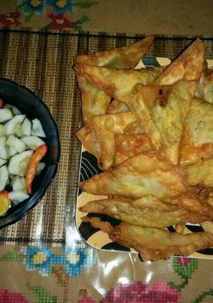 Foto resep Martabak telur + ayam