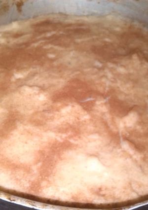 Una foto de Majarete de coco