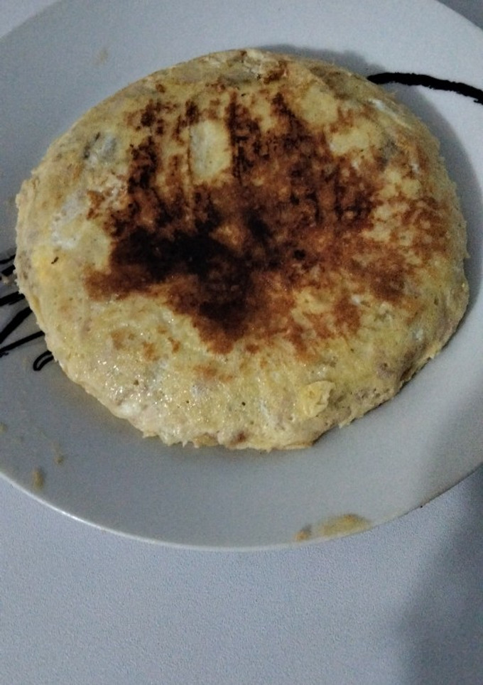 Una foto de Tortilla individual de patata y atún