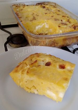Una foto de Sopa paraguaya