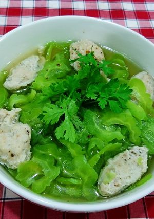Hình của món Canh Khổ Qua Cá Thác Lác.