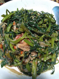 Foto resep Oseng" kangkung terasi