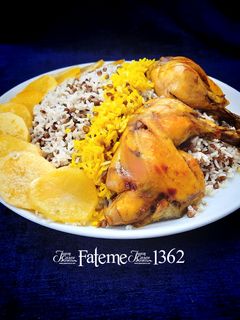 عکسی از دستور دشمه پلو