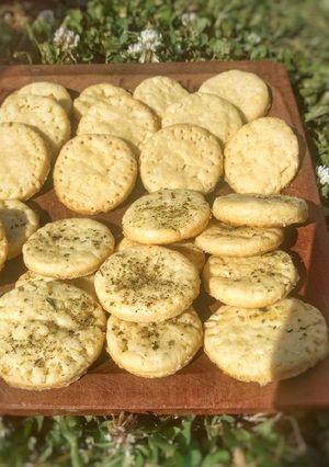 Una foto de Galletitas de queso!!