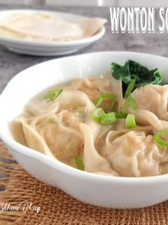 Foto resep Wonton Soup / Pangsit Rebus