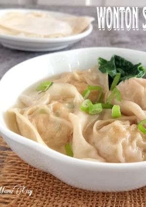 Foto resep Wonton Soup / Pangsit Rebus