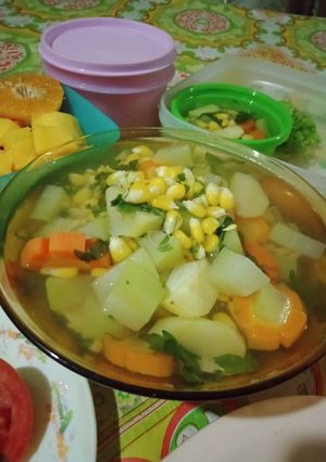 Foto resep Beningan Sayur (Menu Diet)