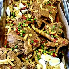 A picture of Mutton leg roast.