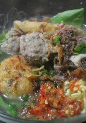Foto resep Bakso sapi campur
