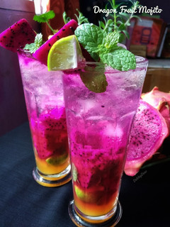 Foto resep Dragon Fruit Mojito