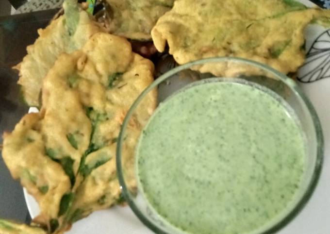 Palak ke Pakore