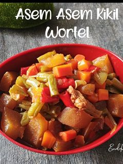 Foto resep Asem Asem Kikil wortel