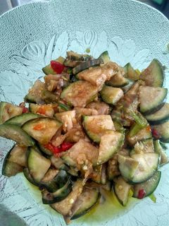 Foto resep Cobek Terong pedas