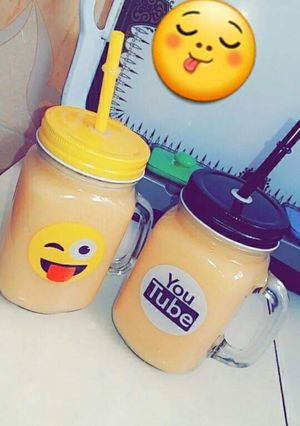 صورة لوصفة سموثي برتقال 🥤🥤🥤🥤